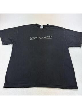 Vintage 2007 The Invasion Don’t Sleep Movie Promo T Shirt Size XL Black